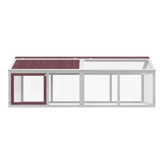 Vidaxl - Enclos animaux moka 200x112,5x74 cm bois massif de pin vidaXL 172301 - Image 4