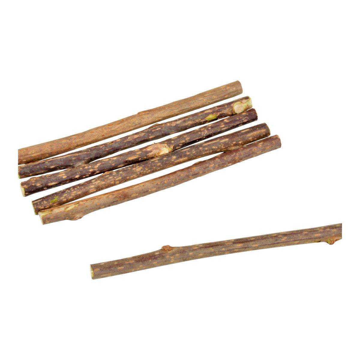 Love Story - Lot de 6 Bâtonnets à Mâcher "Matatabi" 12cm Naturel