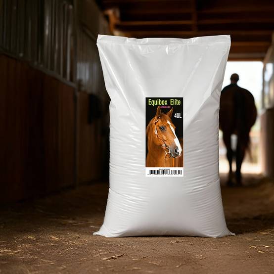Autre - Litière en Granulés de Roseau pour Chevaux - Equibox Elite® (1 Sac de 40L) - Image 2