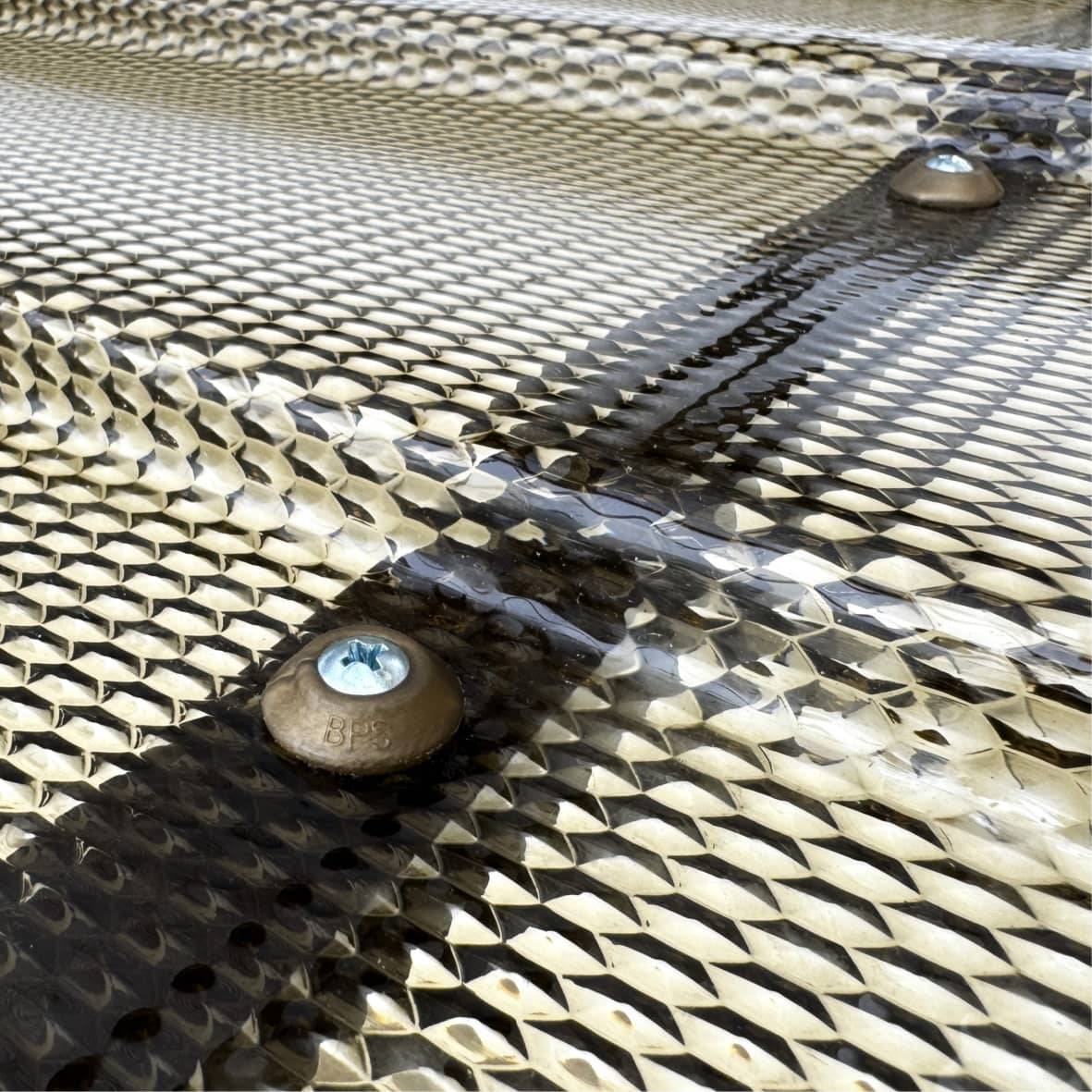 MK PC DIAMONDS vis galvanisées M5 x 40 mm pour métal avec rondelle d'étanchéité en bronze, pour revêtement en polycarbonate,  50 pièces - Image 3