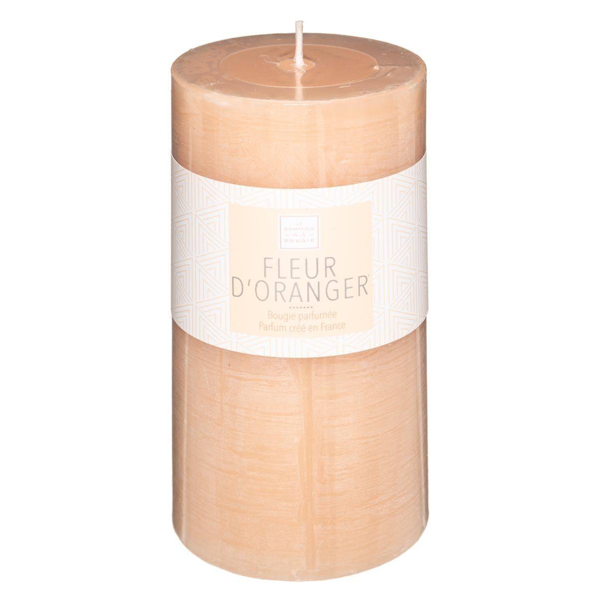 Atmosphera - Bougie parfumée Fleur d'Oranger H 14 cm - Image 1