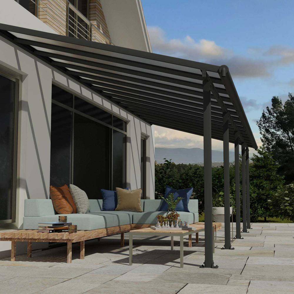 Canopia - Canopia Pergola Olympia 3X8,6 Grise - Image 2