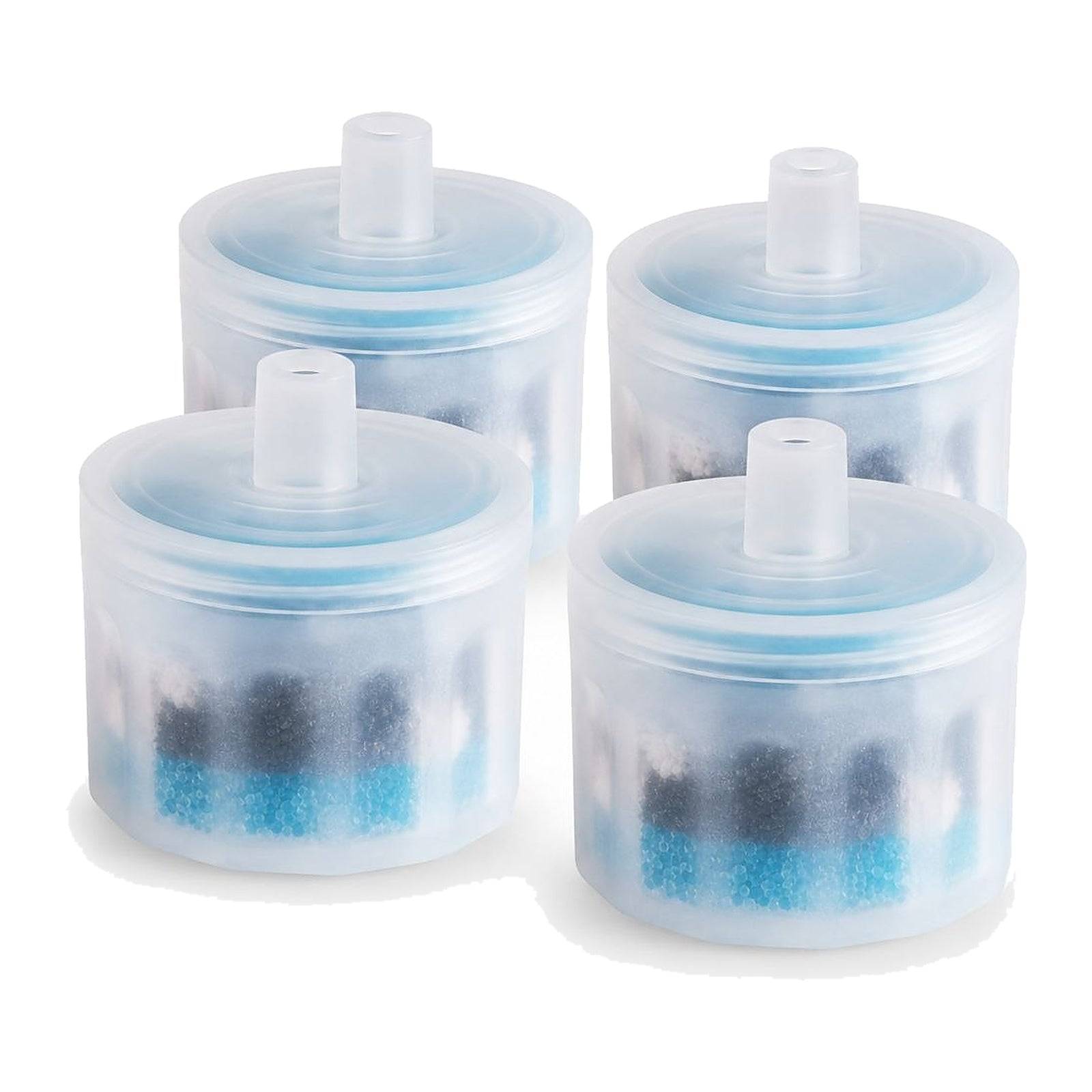 Sans Marque - COSYFUR Filtres de Rechange pour Fontaine à Eau en Céramique pour Chat - Pack de 4 - Charbon Actif - Image 1