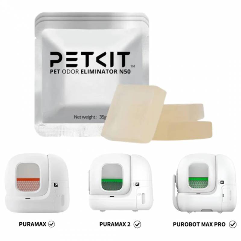 N50 1.0 désodorisants pour litière automatique Lot de 3 Petkit - Image 1