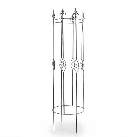 La Grande Prairie - Grande colonne jardin fleur de lys 40x154cm