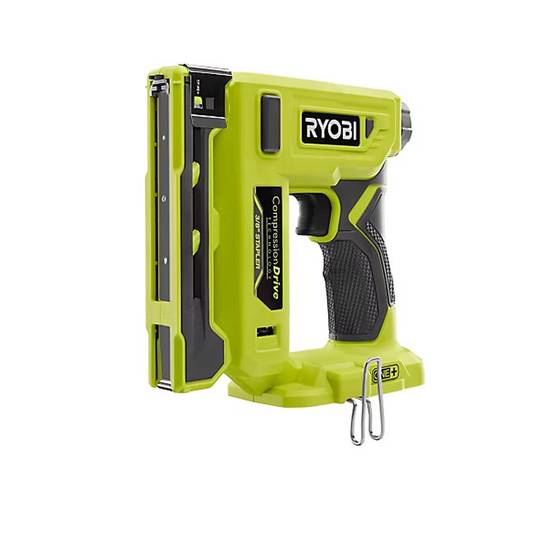 Agrafeuse RYOBI R18ST50-0 18V livrée avec agrafes et crochet de maintien (vendu sans batterie) Ryobi - Image 1