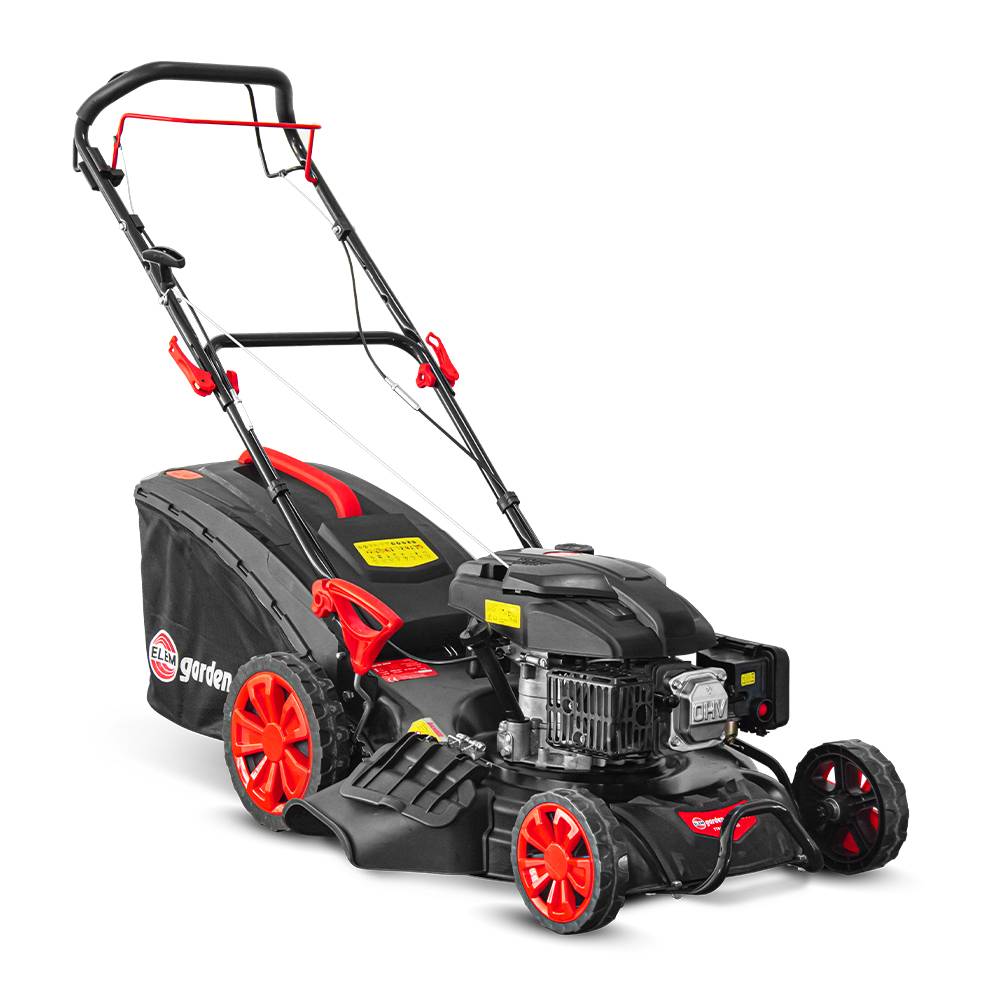 Elem Garden Technic - Tondeuse thermique autotractée 173 CC - 508mm avec éjection latérale et mulching - Elem Garden - Image 1