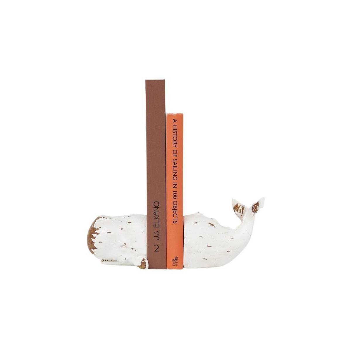 Batela - Serre-livres en bois Cachalot 25 x 12 cm - Image 1