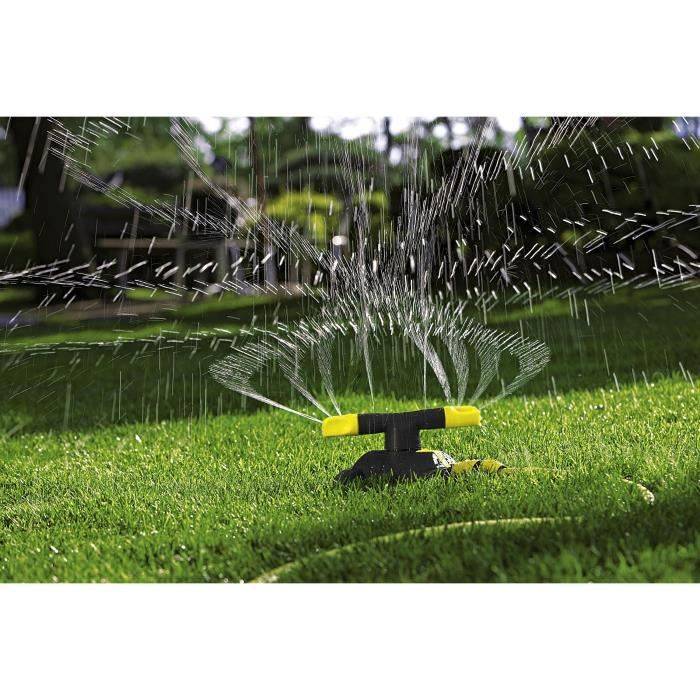 Cet arroseur rotatif KÄRCHER RS 120/2 est équipé de bras en métal robustes et d'un angle d'arrosage ajustable. Il permet d'arroser une surface maxima - Image 3