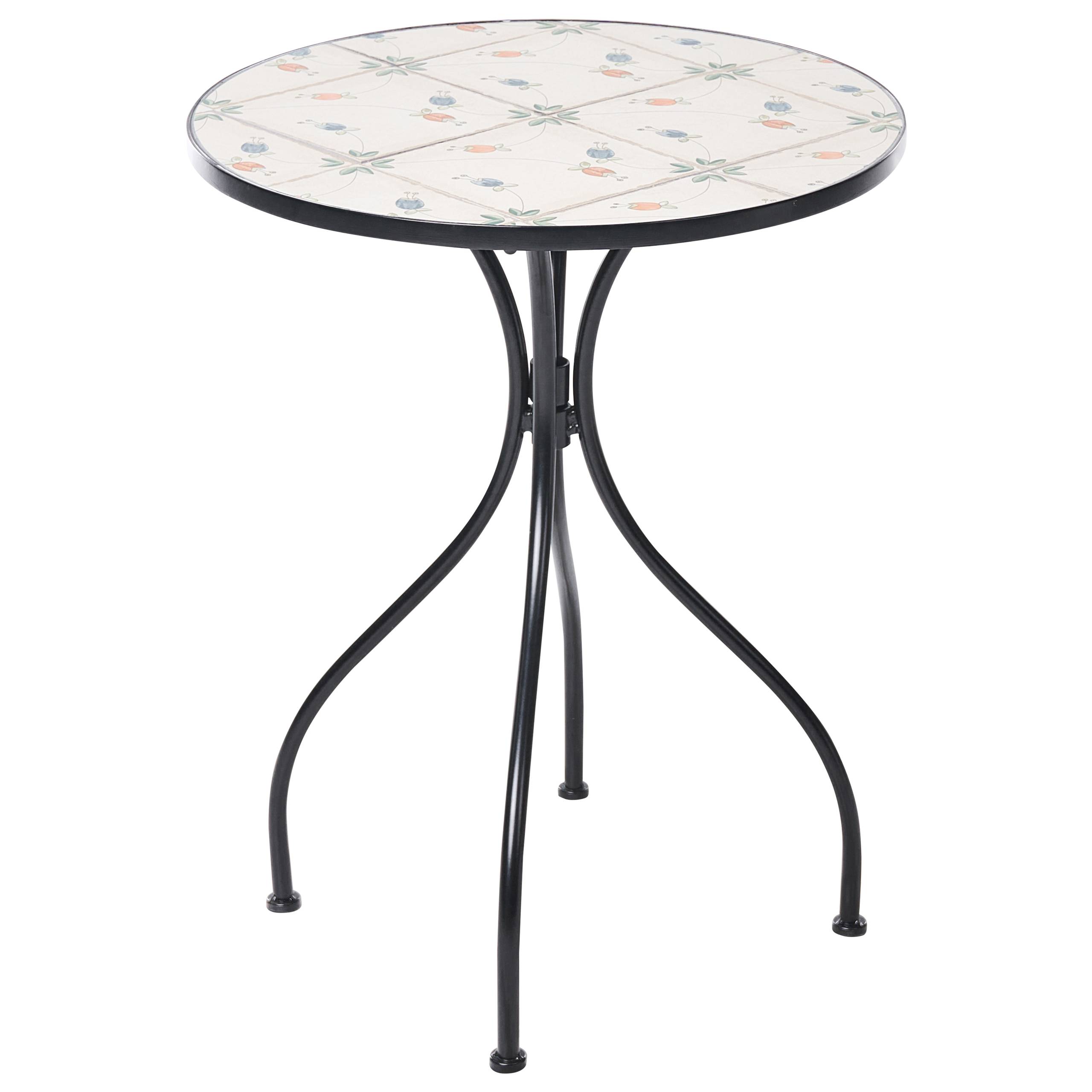 Beliani - Table bistrot Métal Noir CARONA - Beliani - Image 5