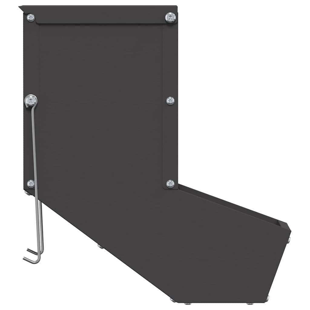 Vidaxl - Distributeur pour lapins Noir 12,5 x 26 x 28,5 cm vidaXL 874597 - Image 6