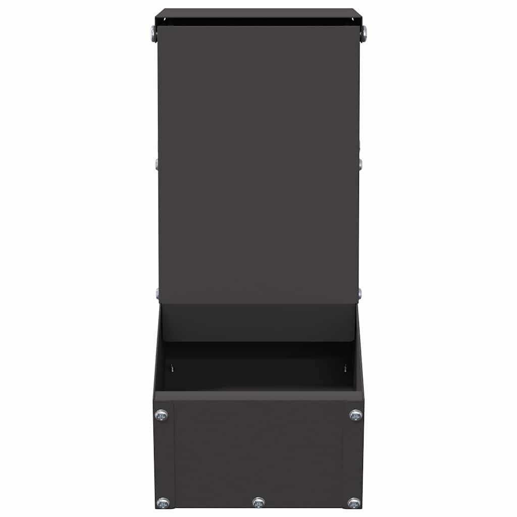 Vidaxl - Distributeur pour lapins Noir 12,5 x 26 x 28,5 cm vidaXL 874597 - Image 5