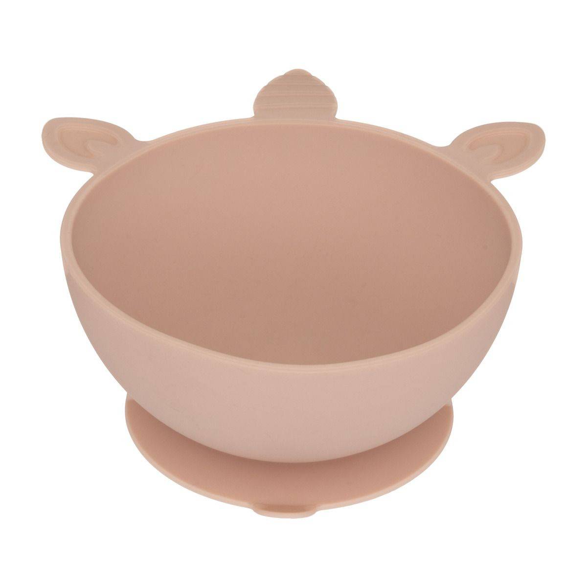 Set Repas Enfant "Silicone" 17cm Rose - Image 3