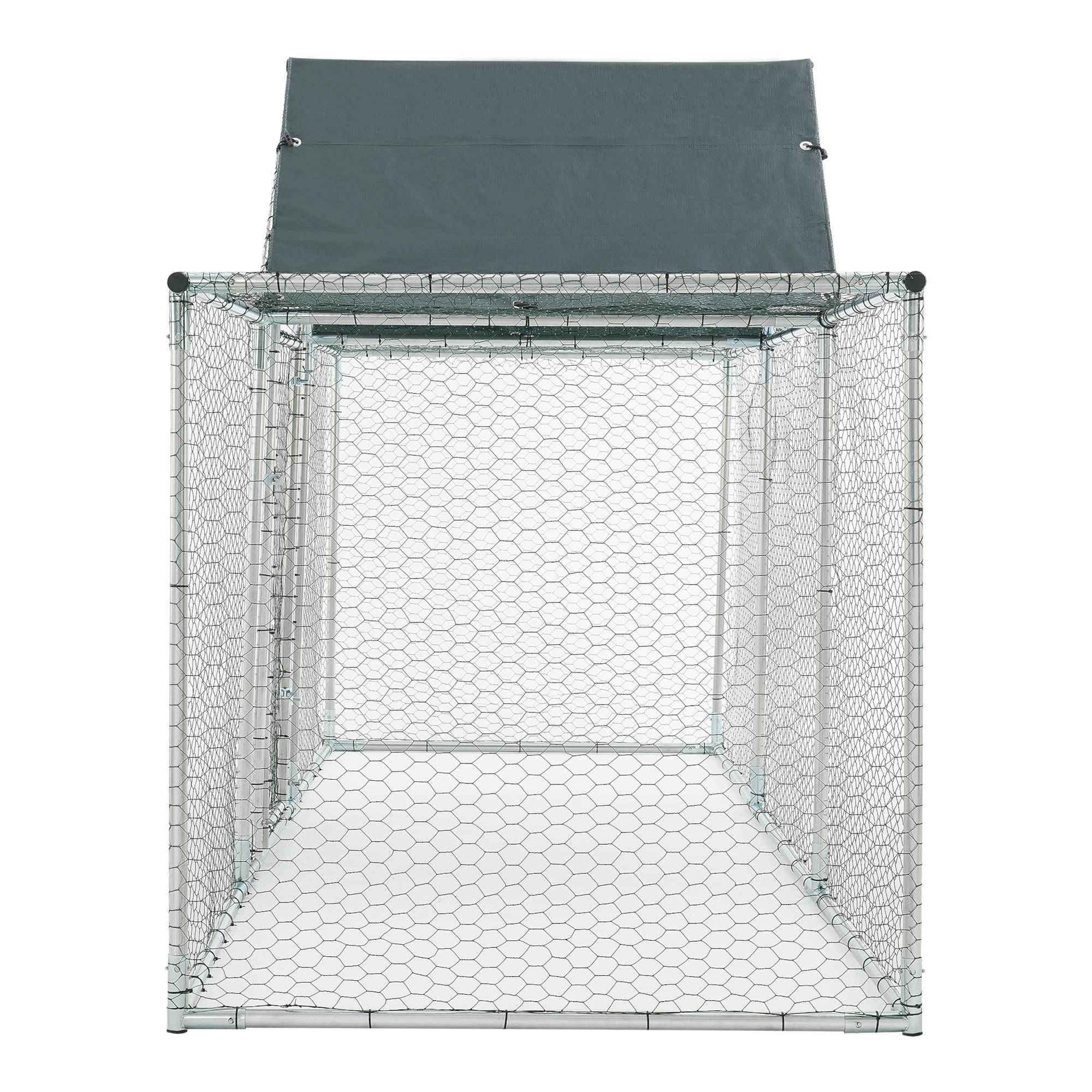 Pro.Tec - Enclos Extérieur Arguin Volière 300 x 100 x 100 - 150 cm Argent Vert [pro.tec] - Image 5