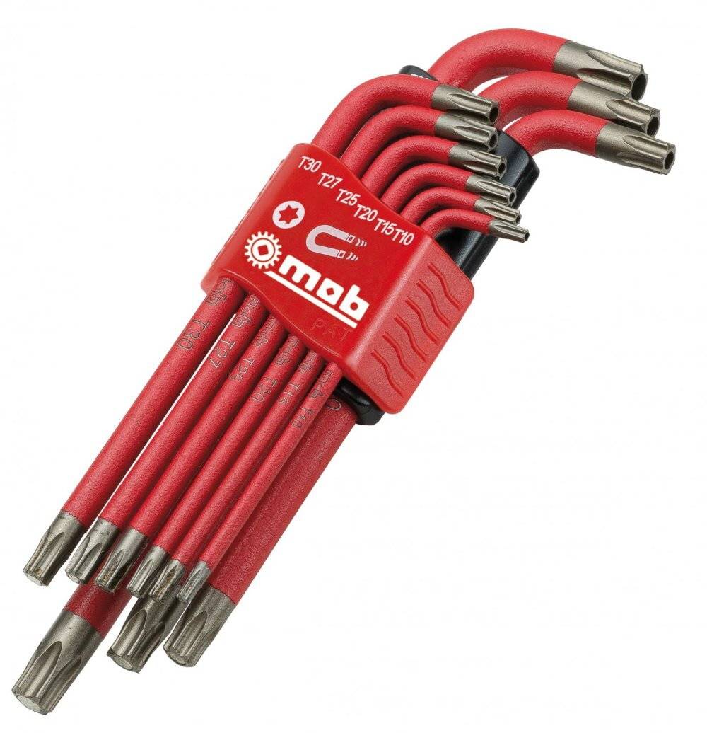 étui de 9 clés mâles torx® aimantées - MOB - Image 1