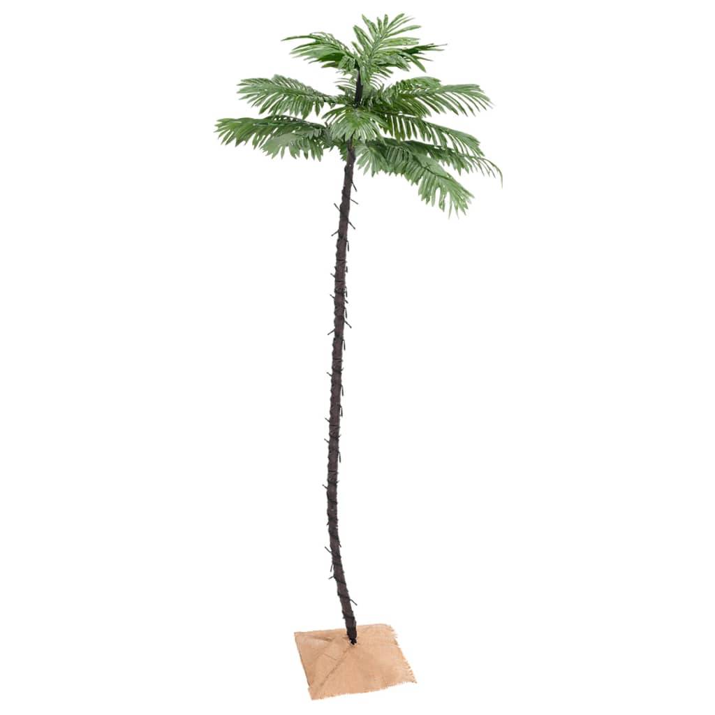 Vidaxl - Palmier à LED 192 LED Blanc chaud 300 cm vidaXL 345140 - Image 2