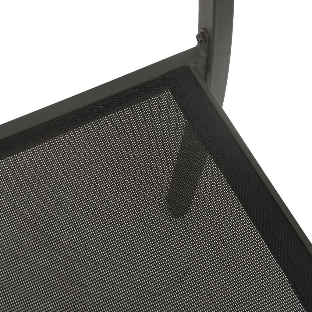 Vidaxl - Mobilier de salle à manger d'extérieur 7 pcs Acier vidaXL 3073517 - Image 7