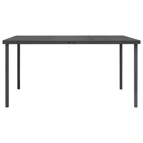 Vidaxl - Mobilier de salle à manger d'extérieur 7 pcs Acier vidaXL 3073517 - Image 10