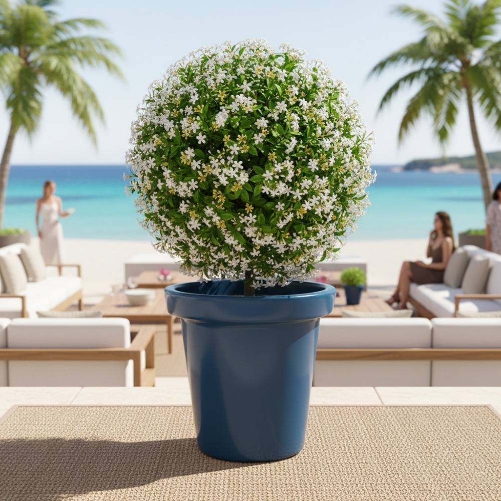 Plast'Up Rotomoulage - Pot de fleurs rond xxl delight 75l- lot de 2 - Image 4