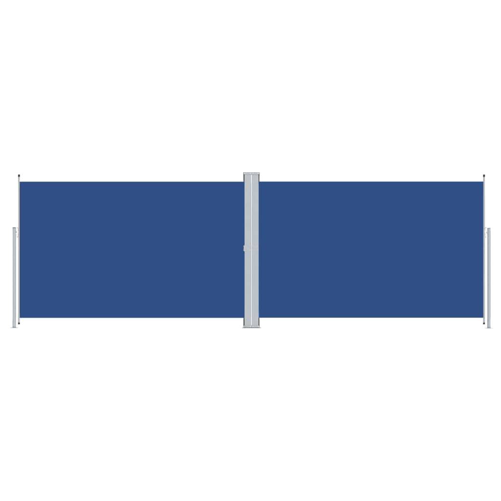 Store Banne - Auvent latéral rétractable Bleu 200x600 cm - MEUBLE PRO-JU5052 - Image 1