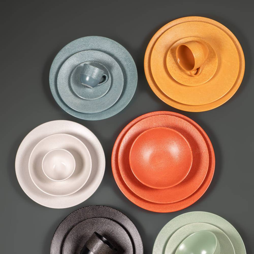 Table Passion - Assiette creuse Vésuvio bleu 19 cm (lot de 6) - Image 3