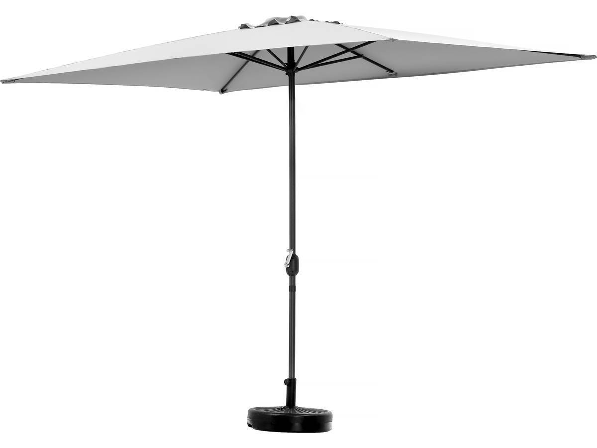 Parasol Rectangulaire Inclinable "sol 2" - 2 X 3 M - Gris -habitat Et Jardin - Image 1