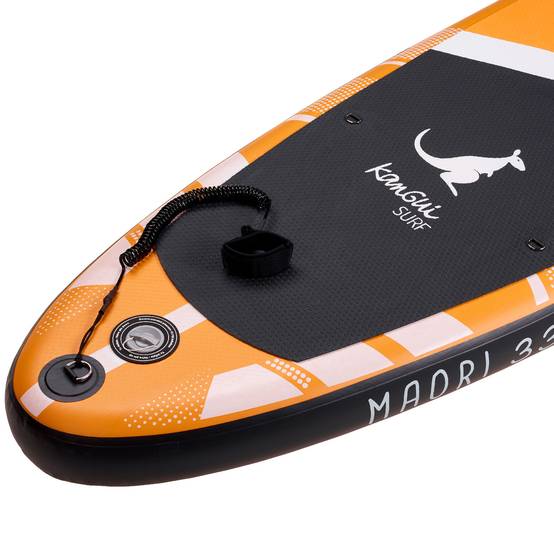 Kangui - KANGUI Stand up Paddle 335cm SUP gonflable + pagaie + sac à dos + pompe haute pression + leash + kit de réparation- MAORI - Image 6