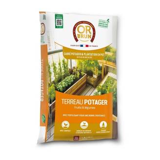 Or Brun - Terreau Potager Et Carré Potager - Or Brun - Obrtcapot20n - 20 L