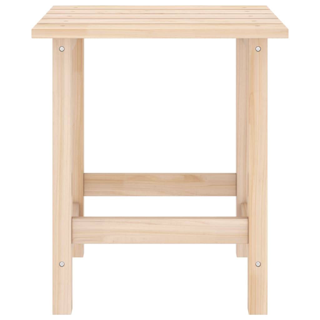 ComfortXL - Chaise Longue Adirondack Bois de Sapin avec Repose-pieds et Table Naturel – ComfortXL Outdoor Living - Image 5