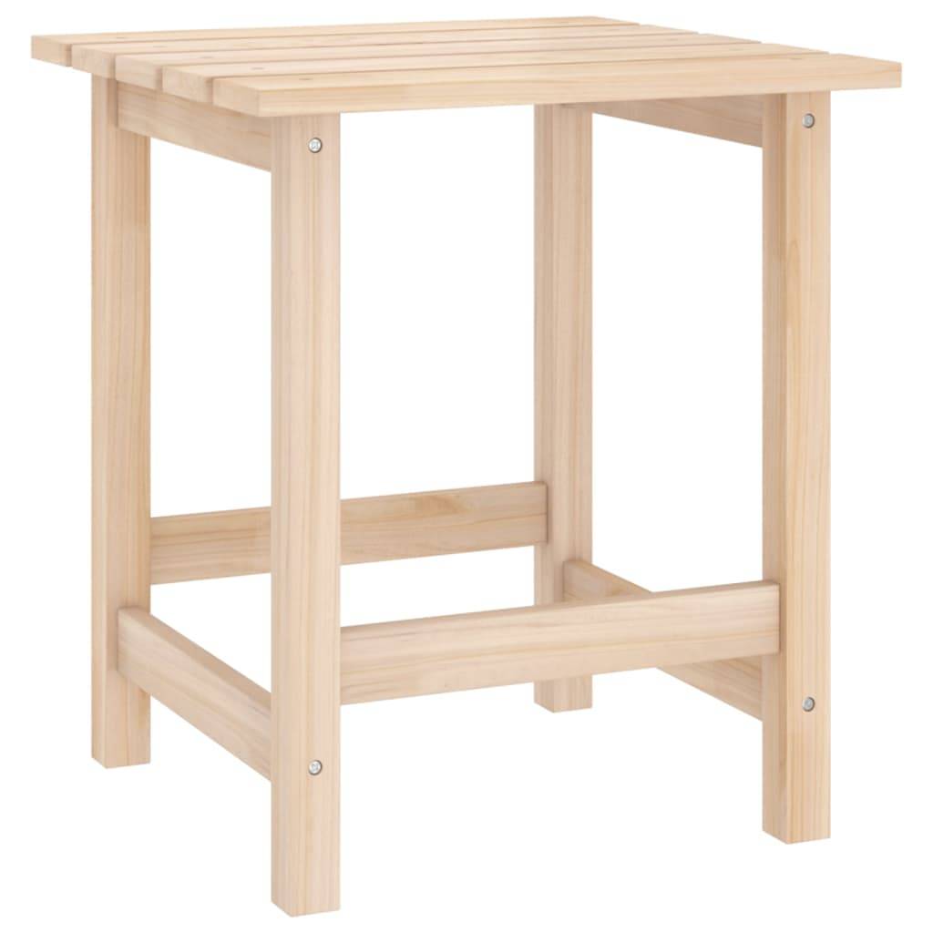 ComfortXL - Chaise Longue Adirondack Bois de Sapin avec Repose-pieds et Table Naturel – ComfortXL Outdoor Living - Image 4
