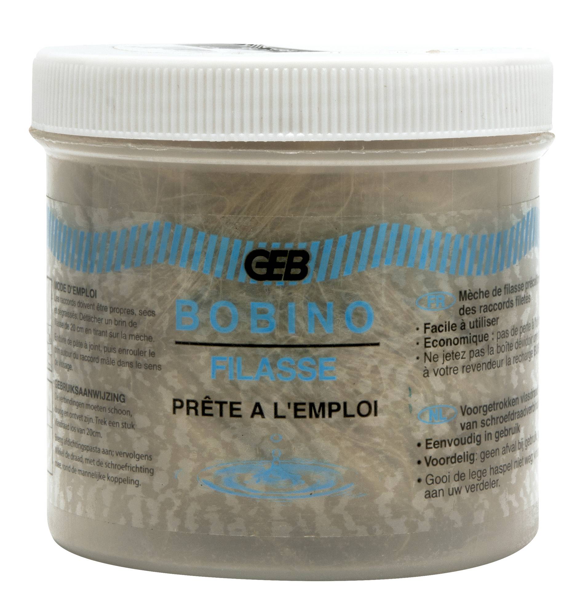 Filasse de lin avec dévidoir 80g - GEB - 515030