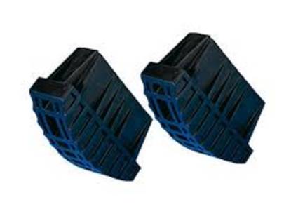 Paire de Sabot caoutchouc TUBESCA pour pied échelle 90 mm - 9007009 - Image 1