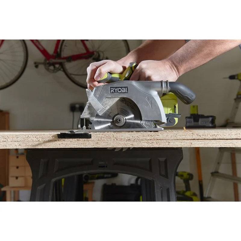 Ryobi - Scie circulaire RYOBI 18V One+ - sans batterie ni chargeur R18CS-0 - Image 5