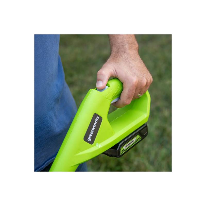 Greenworks - Tondeuse + Coupe-bordure 24V GREENWORKS - Batterie 4,0Ah - Chargeur - GD24LM33LT25K4 - Image 7
