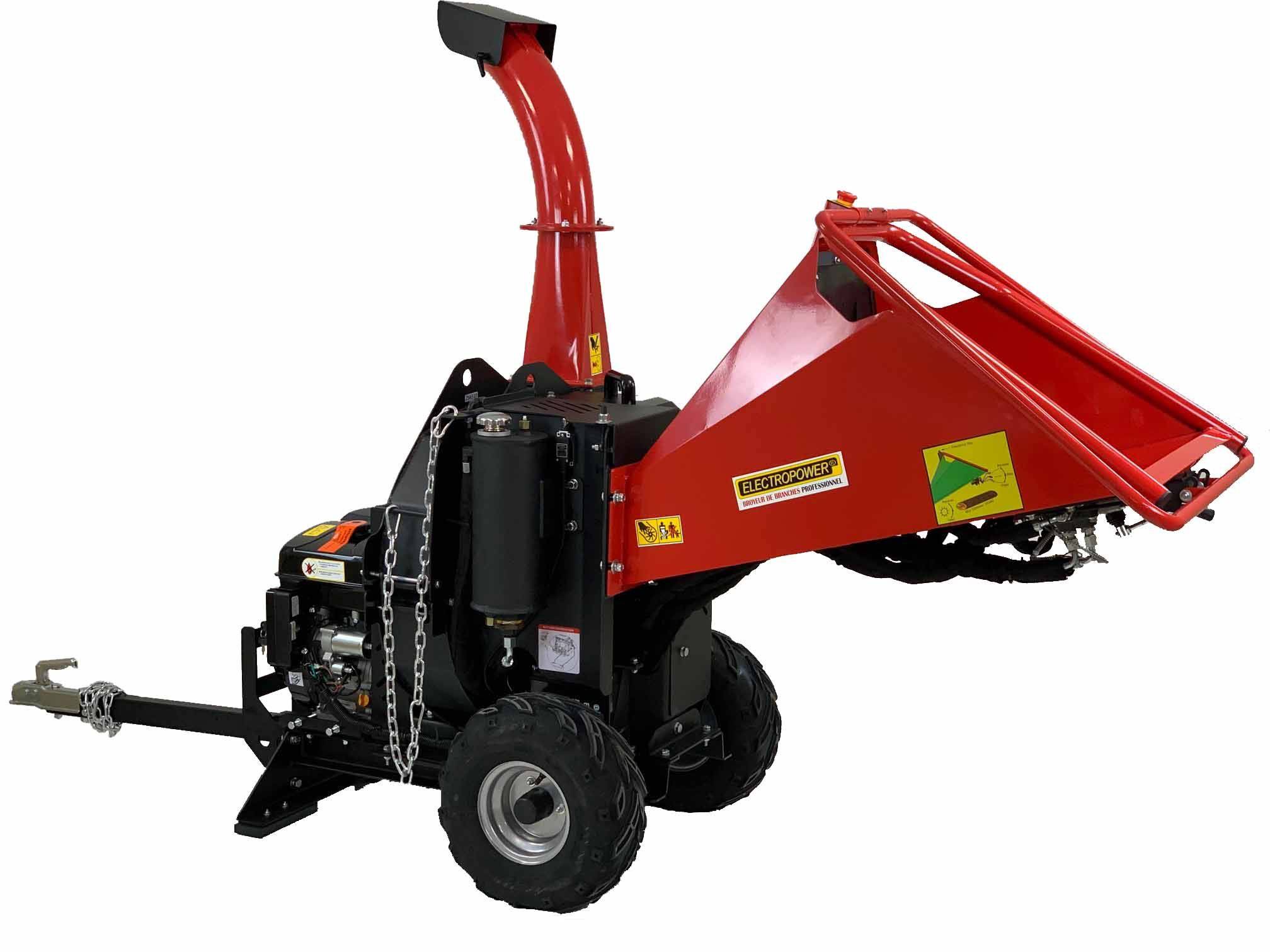 Electropower - Broyeur de branches PRO 15cv BRF - Image 2