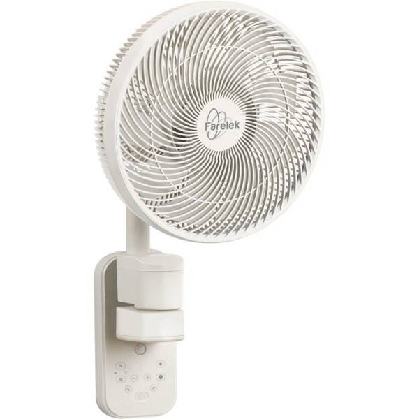 Ventilateur de Plafond - Plafonnier Ventilateur - Mural - FARELEK - Voralia Ø30 cm - 36 W - Image 1