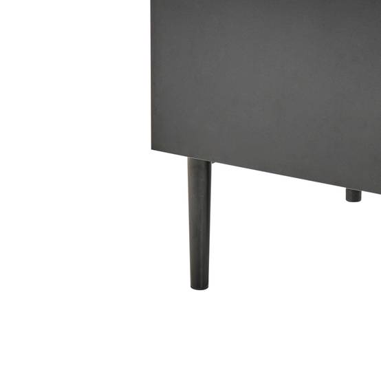Beliani - Commode MDF Noir BLYTHE - 80x40x95- Beliani - Image 8