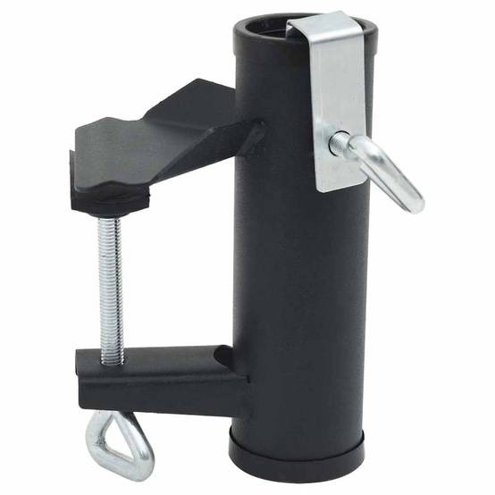 Vidaxl - Pinces à parasol pour balcon 2 pcs 25-38 mm acier vidaXL 4003383 - Image 2