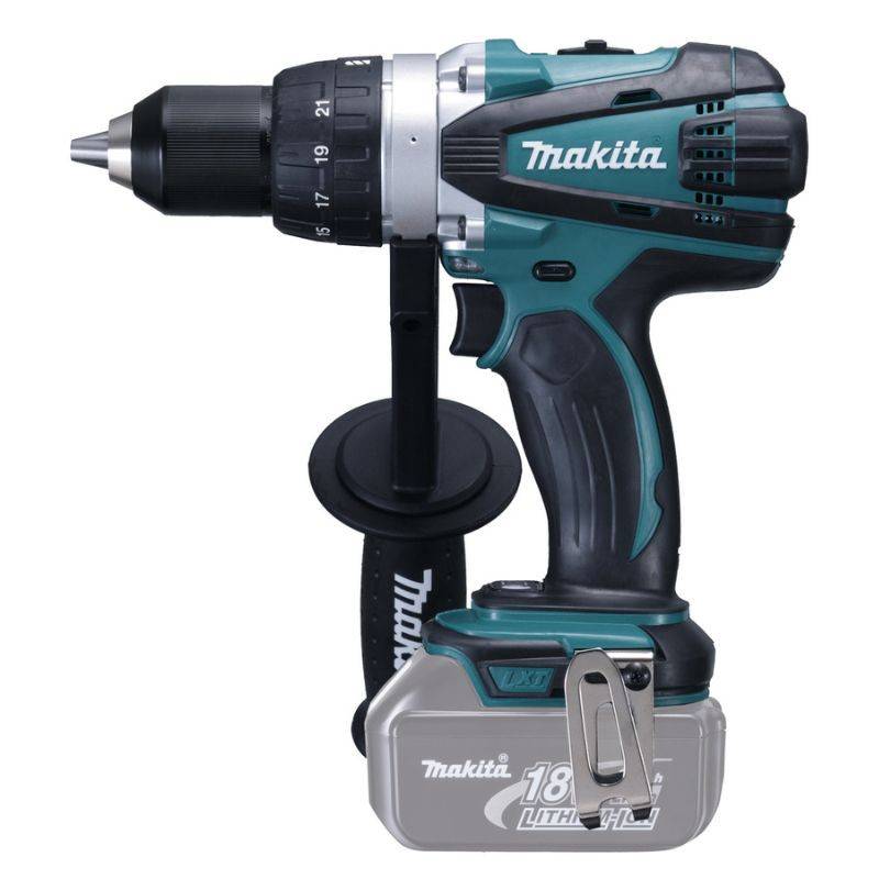 Makita - Pack de 2 machines 18V Perceuse DDF458 + Visseuse à chocs DTD152 - MAKITA - avec 3 batteries 18V 5.0Ah - chargeur - MaKPac - DLX2144TJ1 - Image 2