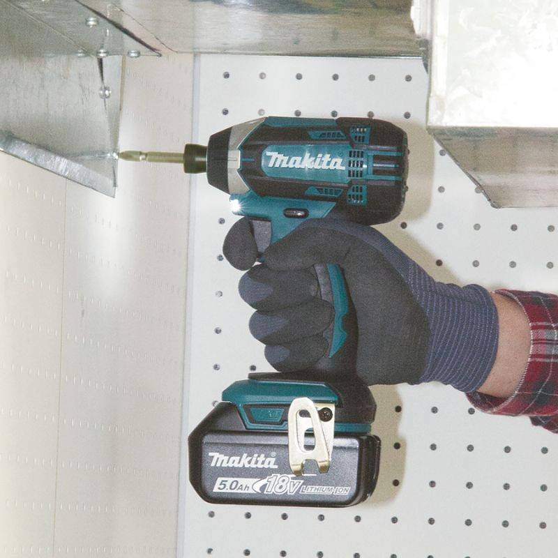Makita - Pack de 2 machines 18V Perceuse DDF458 + Visseuse à chocs DTD152 - MAKITA - avec 3 batteries 18V 5.0Ah - chargeur - MaKPac - DLX2144TJ1 - Image 5