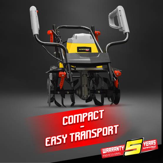 Gardeo Pro - Motobineuse électrique 1500W - 6 Fraises - Gardeo - Image 3