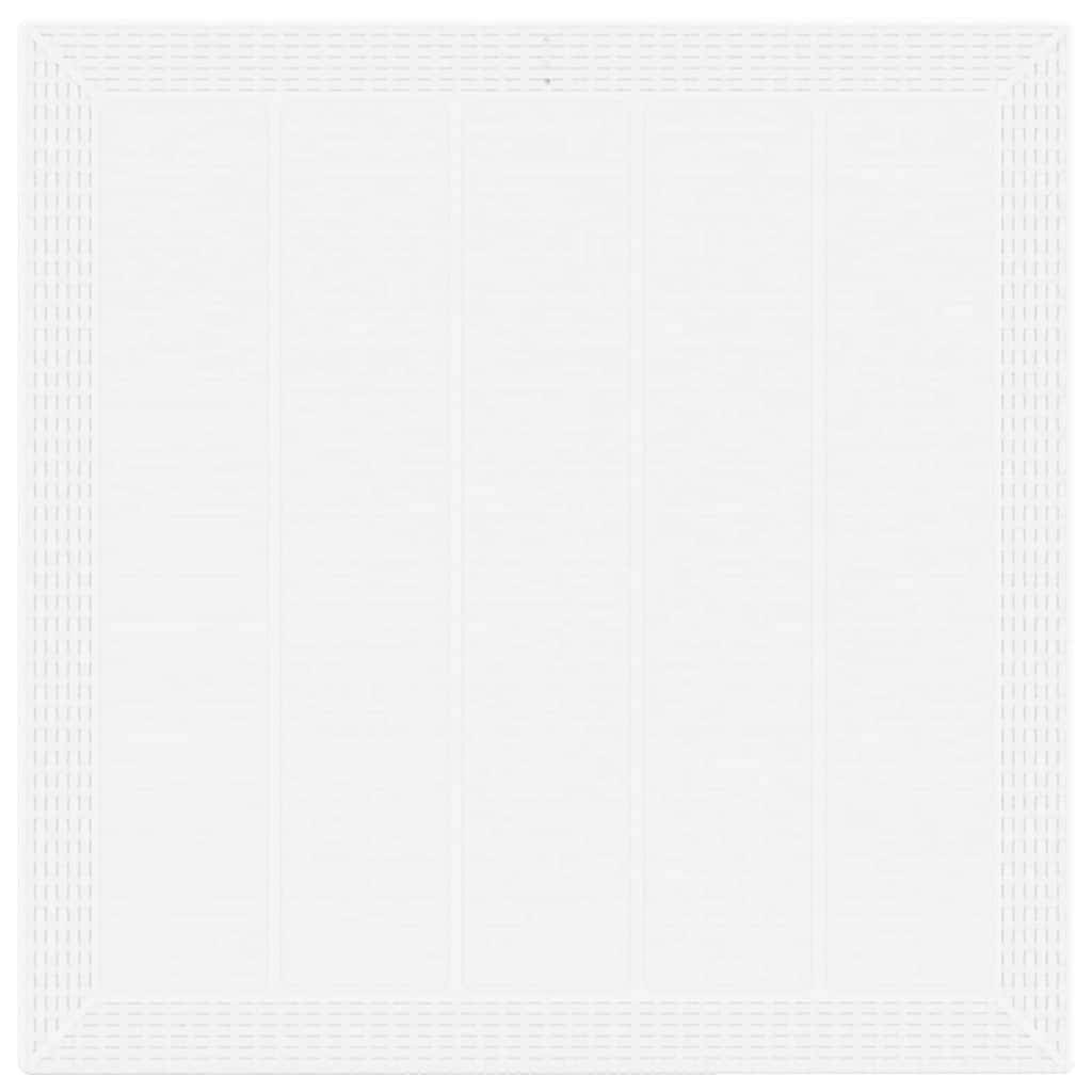 ComfortXL - Table et Chaises de Jardin 5 Pièces Résine Tressée pour Moments Conviviaux Blanc – ComfortXL Outdoor Living - Image 6