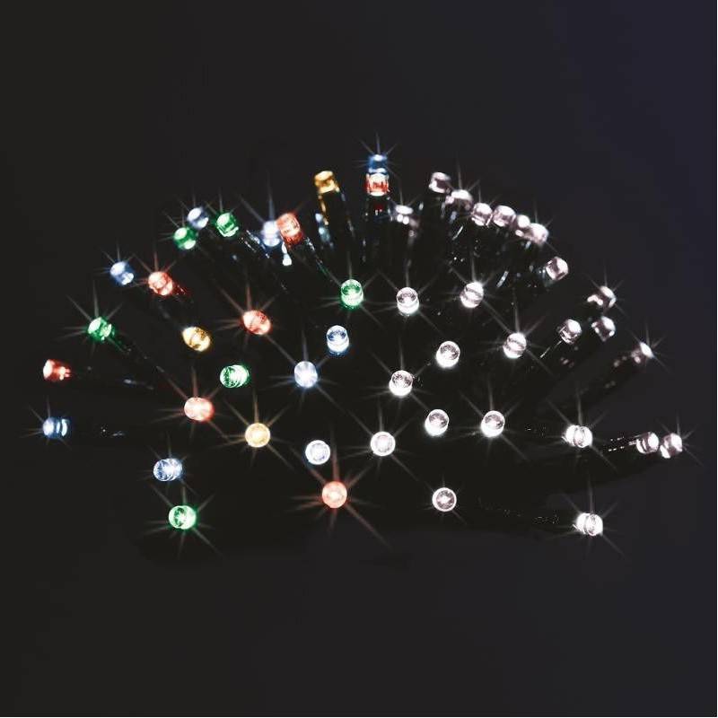 Fééric Lights & Christmas - Guirlande extérieur Noël 480 LED multicolores/blanc chaud programmable - Image 2