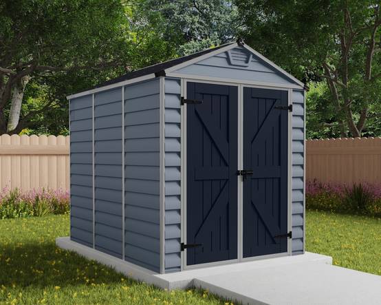 Canopia - Canopia Abri de jardin Skylight 4,2m² Gris/Noir - Image 2