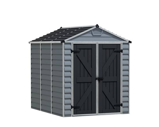 Canopia - Canopia Abri de jardin Skylight 4,2m² Gris/Noir - Image 1
