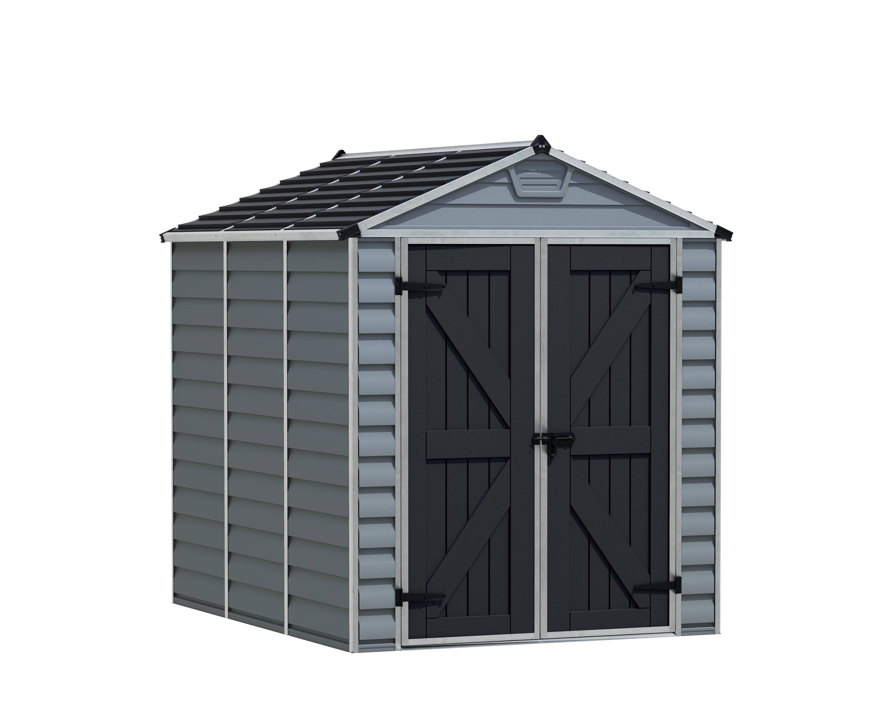 Canopia - Canopia Abri de jardin Skylight 4,2m² Gris/Noir - Image 1