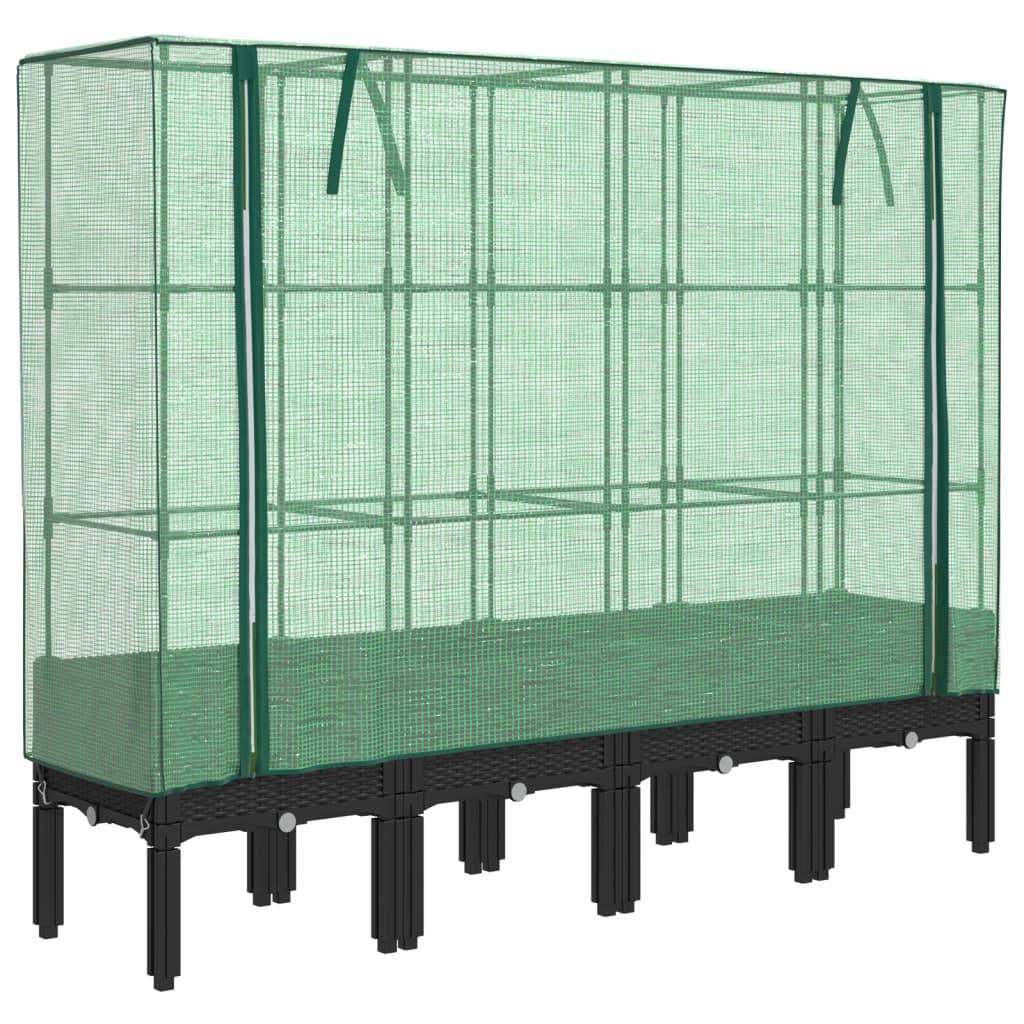 Prolenta Premium - Jardinière polypropylène noir 160 x 40 x 44 cm - Prolenta premium p381.0 - Image 1