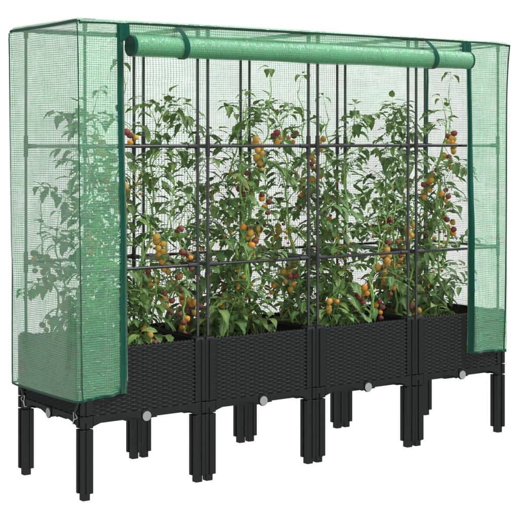 Prolenta Premium - Jardinière polypropylène noir 160 x 40 x 44 cm - Prolenta premium p381.0 - Image 2