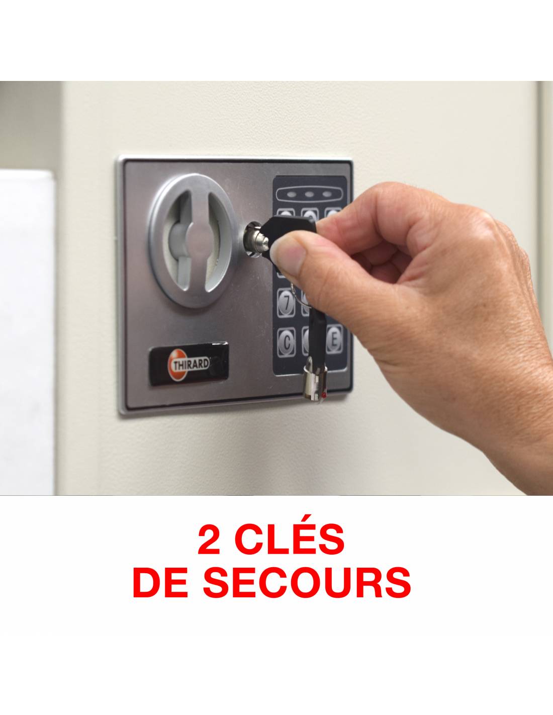 Coffre de sécurité VINCENNES 3 500X360X330 + Serrure elect. 2 penes - 13288 - Image 6