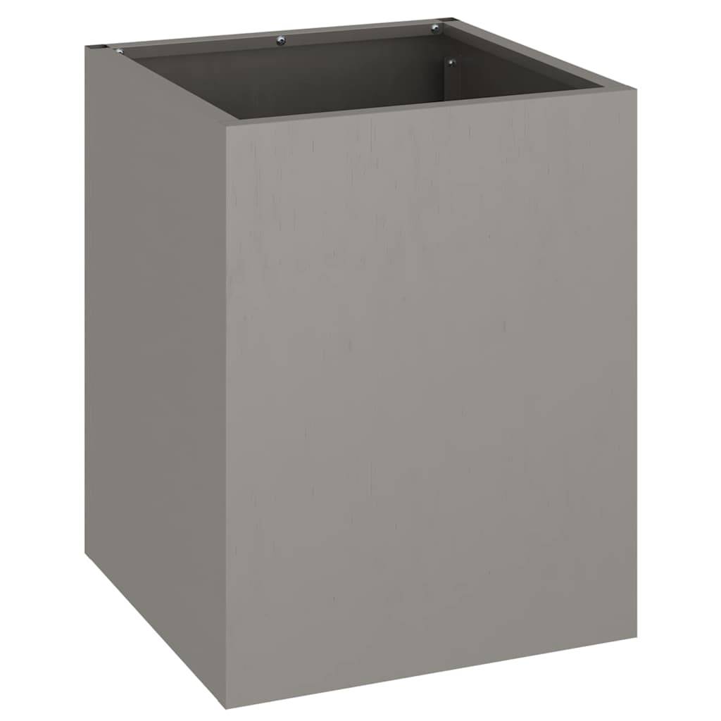Maison Chic - Cache-pot, Pot De Fleurs Marron 32 x 32 x 40 cm Acier vieilli g398 - Image 4
